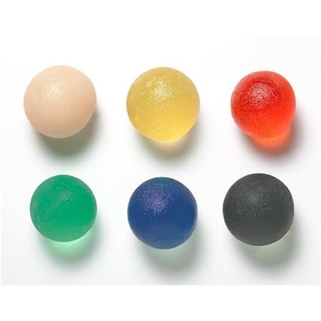 Fabrication Enterprises Fabrication Enterprises 10-1496 Cando Gel Squeeze Ball - Standard Circular - 6-Piece 10-1496